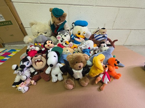 Lotto pupazzi peluches anni - e,