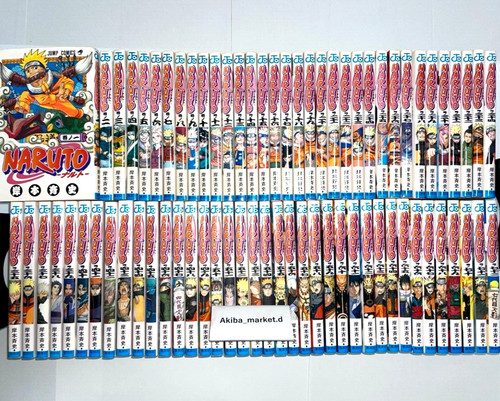 Naruto vol set - set, completo