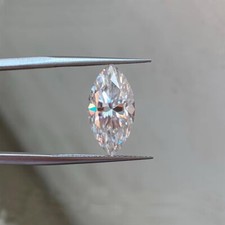 Moissanite sfusa taglio