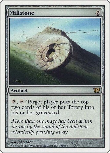 Carta mtg pietra macina - carta, mtg-pietra