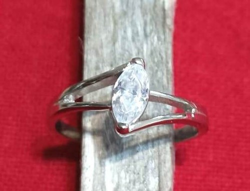 Anello solitario argento 925 - solitario,