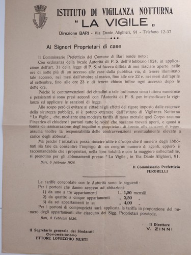 Bari istituto vigilanza - bari,