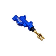 Pompa freno posteriore CNC blu