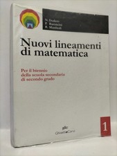Nuovi lineamenti di matematica