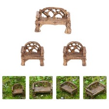  3 Pcs Mini Panca Giardino