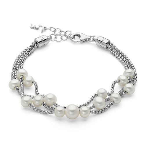 Bracciale miluna donna argento - bracciale,