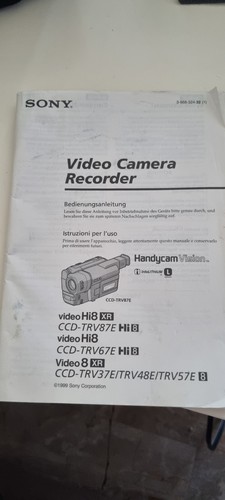 Videocamera anni sony - videocamera,