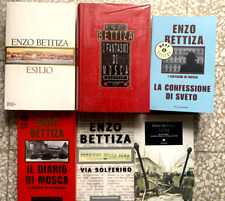 ENZO BETTIZZA - Lotto di 6 libri GIORNALISMO POLITICA