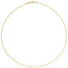 Collana A Giro In Oro Giallo