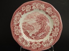 VINTAGE ENOCH WEDGWOOD LOCHS OF SCOTLAND RARO SERVIZIO TAVOLA 4 PIATTI DESSERT