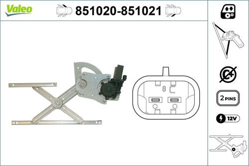 Alzavetro valeo 851020 - alzavetro,