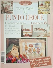 CAPOLAVORI DEL PUNTO CROCE - ENCICLOPEDIA - LIBRO N. 8