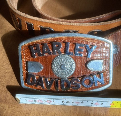 Cinturone cuoio harley - cinturone,