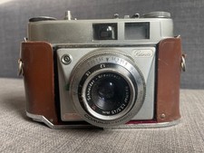 Kodak Retinette 35 mm Film Camera With Reomar 45mm f/3.5 Lens, Leather Case