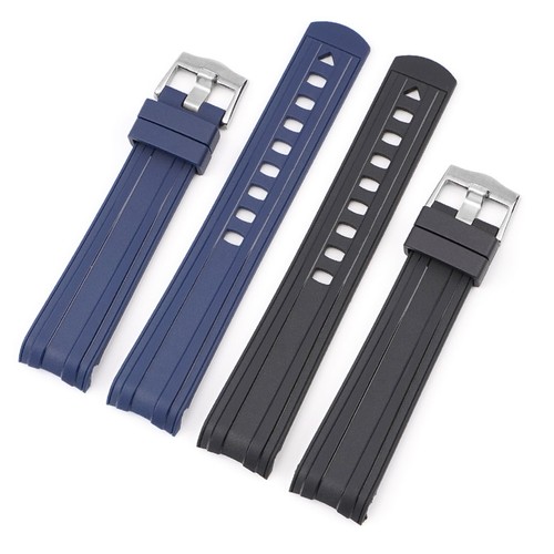 Cinturino gomma tpu blu 20 - cinturino,