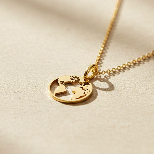 Collana con ciondolo vero - collana,