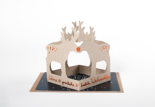 Lettera luci invernali - ,, renne
