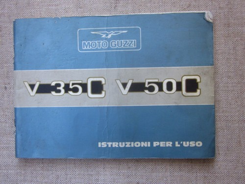 Moto guzzi v35 v50 c - moto,