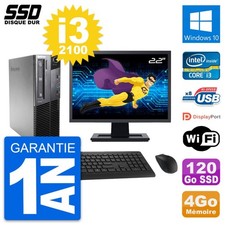 PC Lenovo M81 SFF Ecran 22"