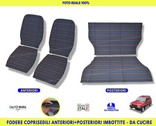Fodere sedili fiat panda 141 - fodere,