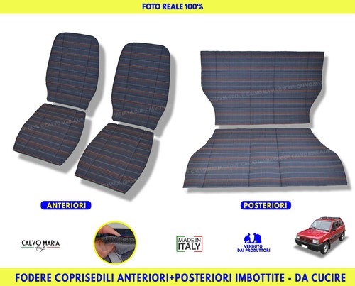 Fodere sedili fiat panda 141 - fiat,
