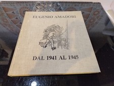 EUGENIO AMADORI - 1941/ 1945. 30 tavole - Cesena - Romagna AUTOGRAFATO