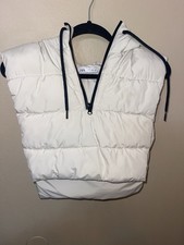 Poncho Zara Puffer con