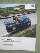BMW Z4 depliant E89 sDrive20i