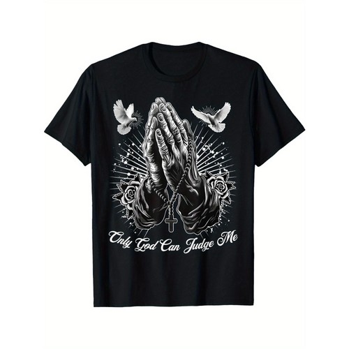 Maglietta only god can - god,