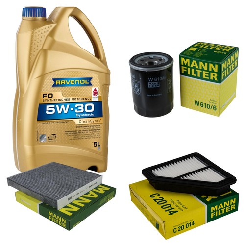 Mann controllo set ravenol - set, 5l