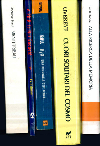 Lotto libri scienza mente - lotto,