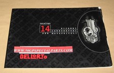 DELLORTO CATALOGO 14  RICAMBI CARBURATORI PER MOTOVEICOLI ORIGINALE
