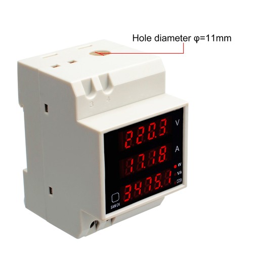 D52 2048 din - rail, led
