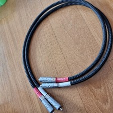 Original Pure Solid Silver Viborg Rca cable