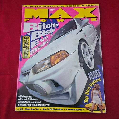 Max power magazine july - max, 1998