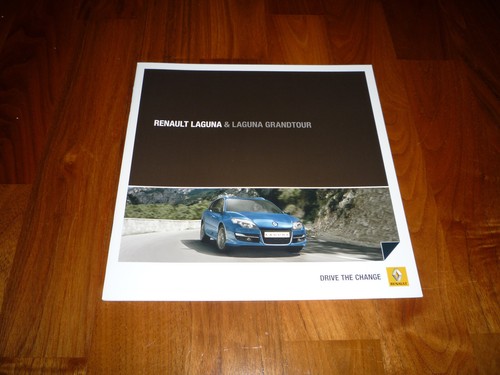 Brochure renault laguna - brochure, e