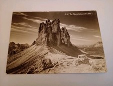 Tre Cime di Lavaredo 1955 cartolina Dolomiti Belluno  Bolzano a1