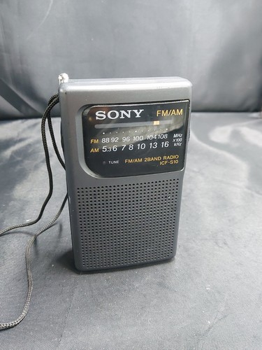 Sony icf s10 radio per - radio, fm