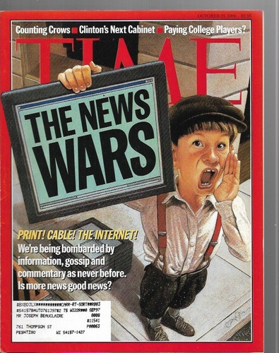 Time magazine october - time, 21