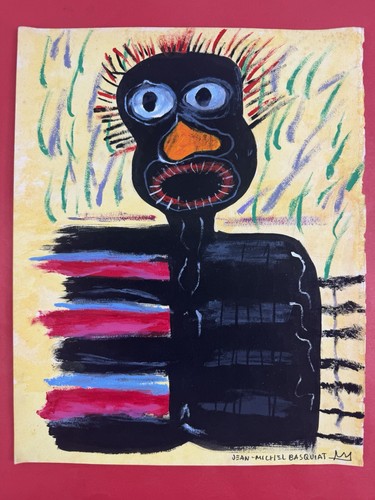 Jean michel basquiat quadro - jean-michel, su