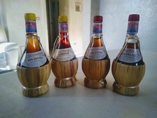 Le Coste Lotto 4 fiaschi vino