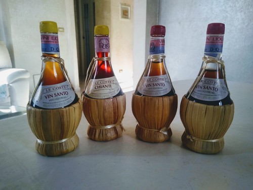 Coste lotto fiaschi - le, vino