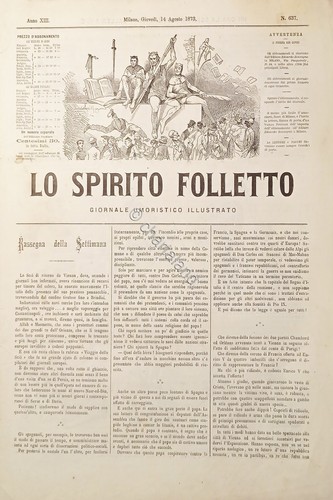 Giornale umoristico illustrato - giornale,