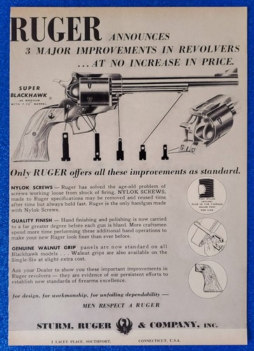 1960 ruger super blackhawk - super,