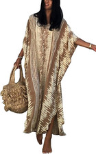 Kaftano Lungo Floreale in