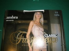 NEW Ambra Calze Collants Caffe