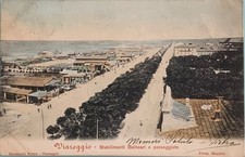 ?? Cartolina Viareggio (Lucca) - Stabilimenti Balneari - FP/VG 1904