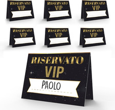 Segnaposto Compleanno Elegante
