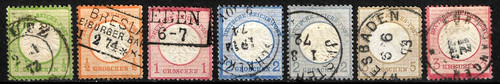 Francobolli germania 1872 - germania, sc#