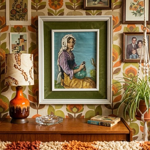 Quadro vintage ritratto - quadro,